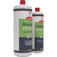 1 kg Crystal Clear Epoxy Resin Resinpal 1717-N3 + Hardener