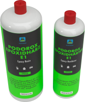 1 kg epoxy resin Podorox E1 + 0.5 kg hardener