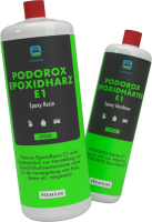 1 kg epoxy resin Podorox E1 + 0.5 kg hardener