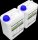50 kg Crystal Clear Epoxy Resin Resinpal 1717-Blue + 25 Hardener