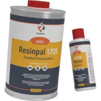 1 kg Polyester Resin Resinpal 1705 + 20 g Hardener