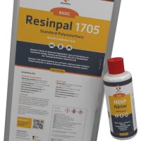 5 kg Polyester Resin Resinpal 1705 + 100 g Hardener