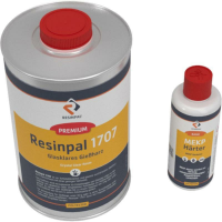 1 kg Crystal Clear Casting Resin Resinpal 1707 + 20 g Hardener