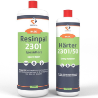 1 kg Epoxy Resin Resinpal 2301 + 0,5 kg Hardener